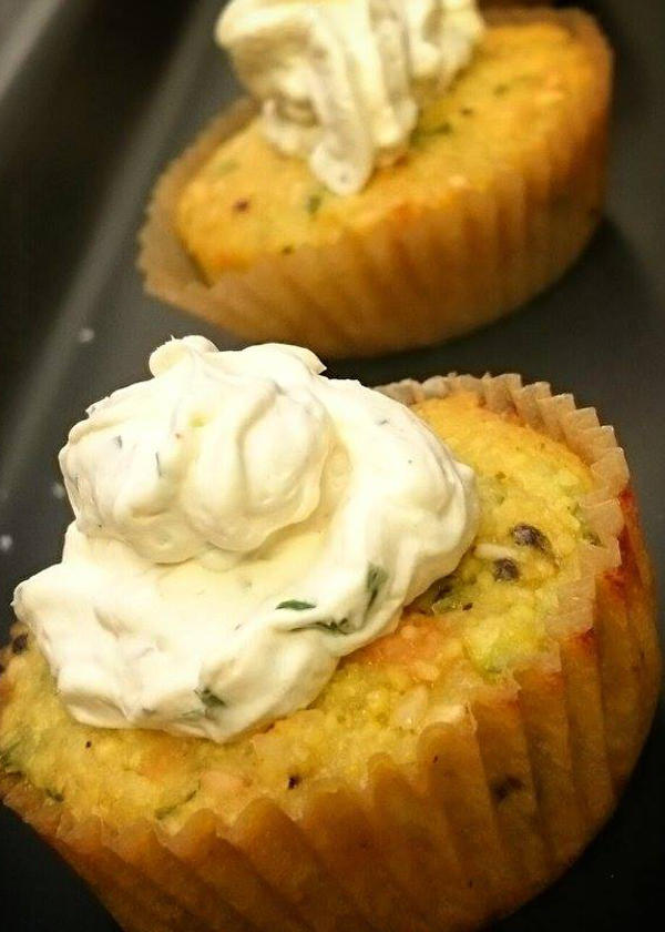 Spiced Ondhwa Lentil Cupcake