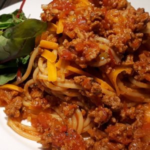 spaghetti bolognese